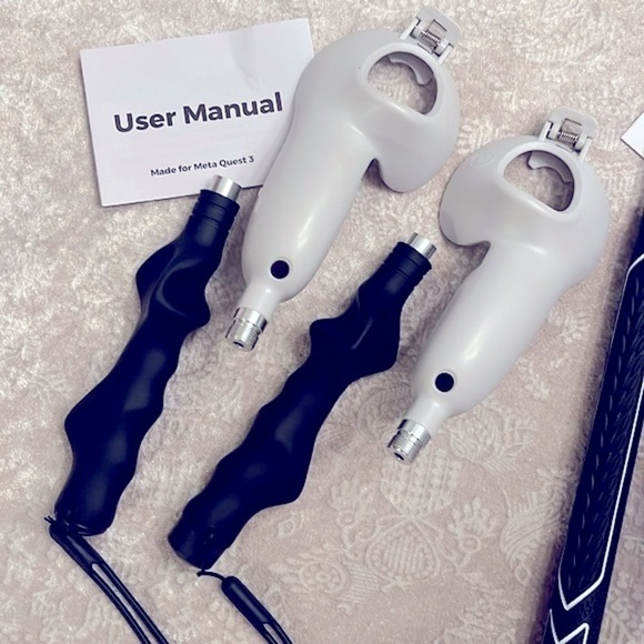 Brand New Meta Quest 3 Golf Club Attachment Gorilla Tag Stick Gaming Handles - Picture 3 of 7